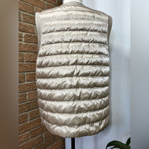 Lafayette 148 New York Conlon Reversible Puffer DOWN filled Vest - Retail $448 - Picture 7 of 15